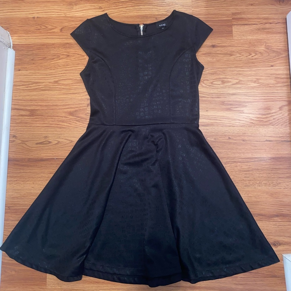 Black Skater Dress